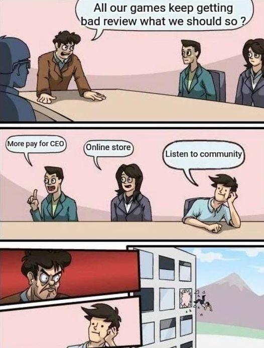 Why would they ever?!  #Listen2Community #Game #Gaming #GamingMemes #Gamers #VideoGames #XZEmpire #XZGaming