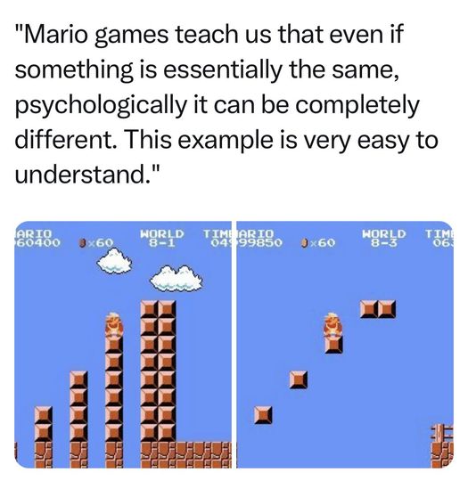 All in your head!   #Psychology #Mario #SuperMario #Nintendo #SNES #N64 #Nintendo64 #SuperNintendo #Game #Gaming #GamingMemes #Gamers #VideoGames #XZEmpire #XZGaming