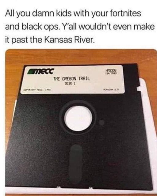 Not a chance, the kids’ll never know. All aboard Dysentery Express  #Game #Gaming #GamingMemes #Gamers #VideoGames #XZEmpire #XZGaming